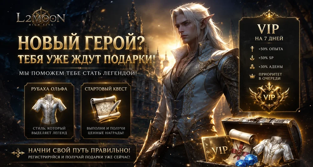 Акция для новых игроков!